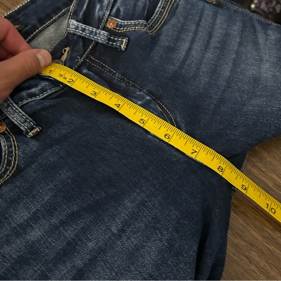 💕 Silver Suki Skinny Women's Blue Jeans 28x31 - Picture 9 of 11